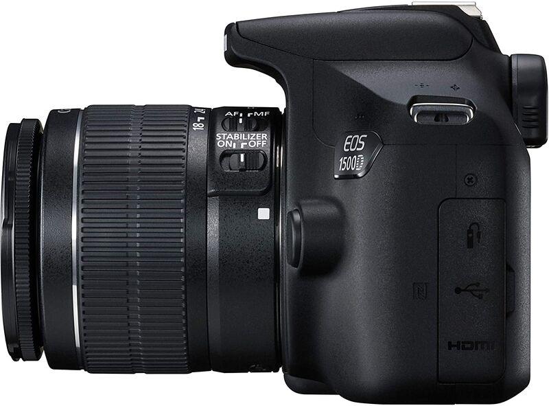 Фотоаппарат Canon EOS 1500D Kit EF-S 18-55mm f/3.5-5.6 IS II, черный