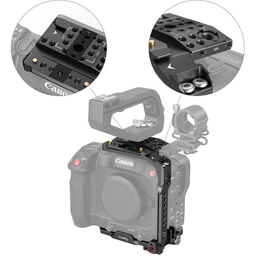 SmallRig 3899 Комплект для цифровой камеры Canon C70, верхняя ручка, фиксатор кабеля и площадки