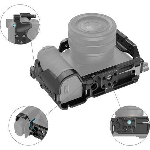 SmallRig 4422 Комплект для цифровых камер Sony 7CR / 7C II, клетка и фиксатор кабеля