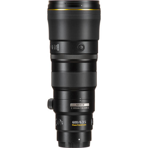 Объектив Nikon NIKKOR Z 600mm f/6.3 VR S, чёрный
