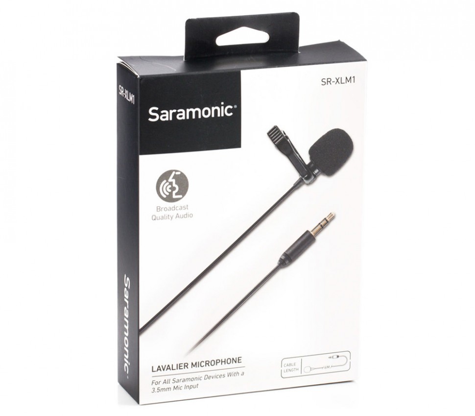 Петличный микрофон Saramonic SR-XLM1