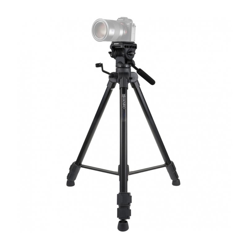Benro T980EX+MH2N штатив c видеоголовой и держателем для смартфона