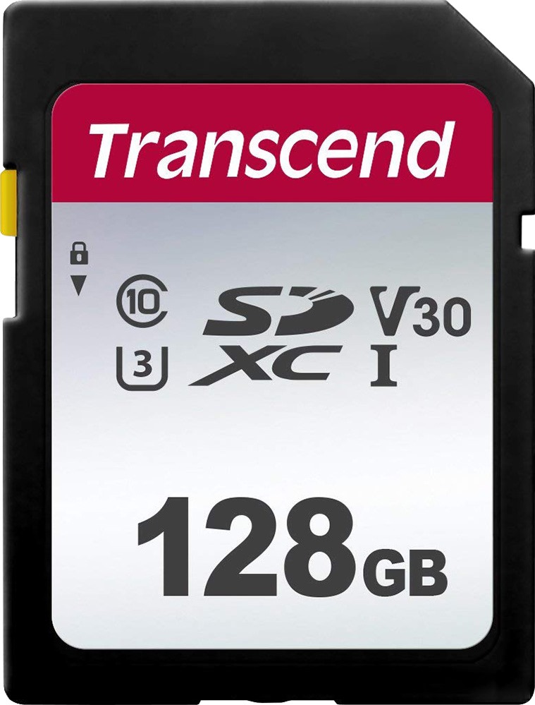Карта памяти Transcend SDXC 300S 128 ГБ (TS128GSDC300S)
