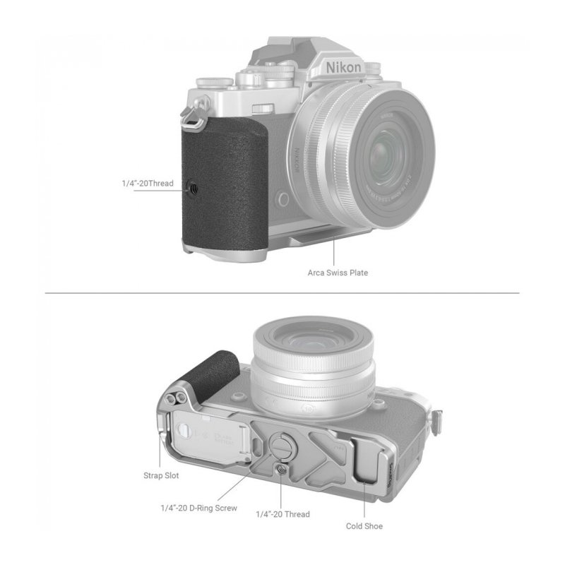 SmallRig 3480 Угловая площадка L-Shape Grip для цифровой камеры Nikon Z fc