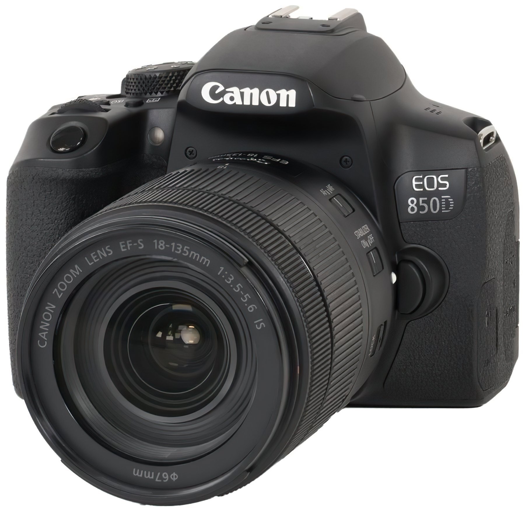 Фотоаппарат Canon EOS 850D Kit EF-S 18-135mm f/3.5-5.6 IS USM, черный
