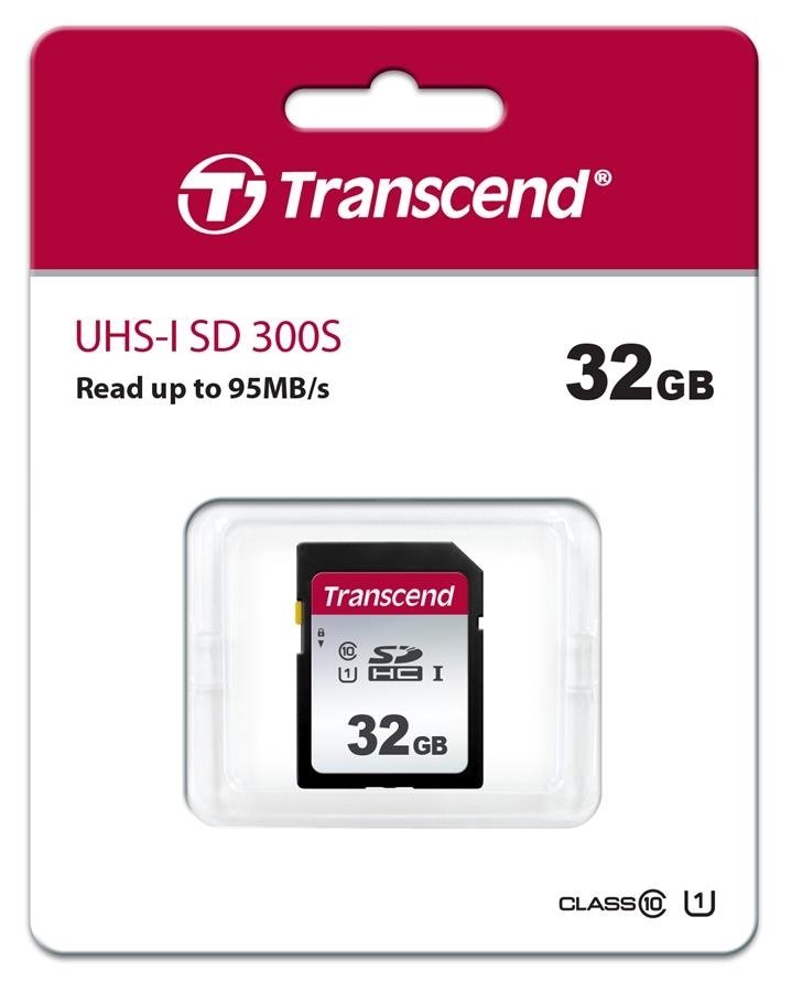 Карта памяти Transcend SDHC 300S 32 ГБ (TS32GSDC300S)