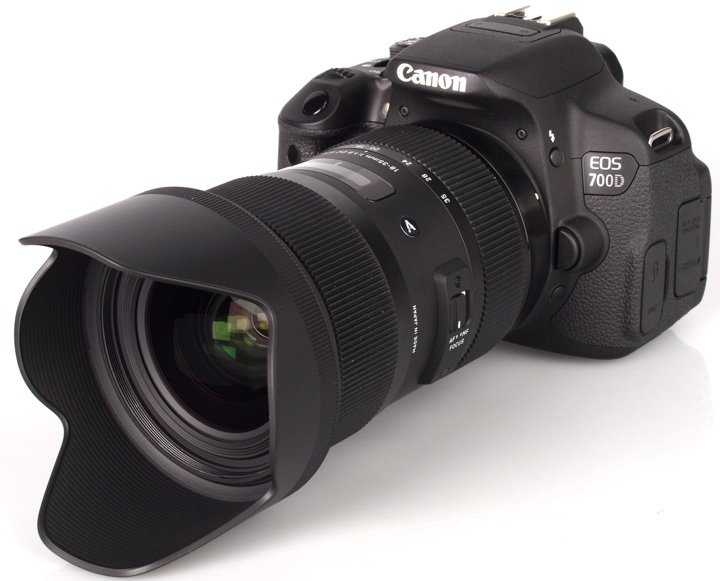 Объектив Sigma AF 18-35mm f/1.8 DC HSM Art Canon EF-S, черный