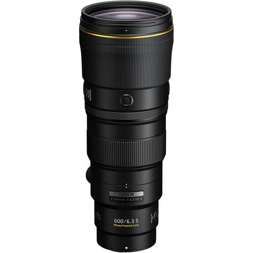 Объектив Nikon NIKKOR Z 600mm f/6.3 VR S, чёрный