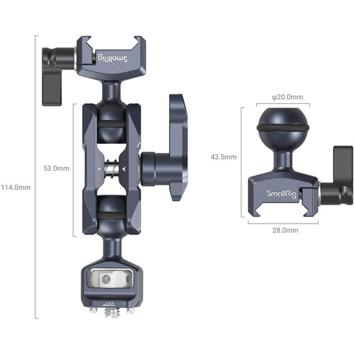 SmallRig 3875 Универсальный держатель для аксессуаров (крепление 1/4" и NATO)