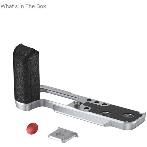 SmallRig 4555 Угловая площадка L-Bracket (серебряная) для цифровых камер X100VI / X100V