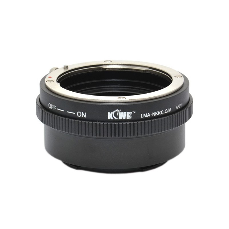 Адаптер KIWIFOTOS LMA-NK(G)_C/M (Nikon G-Canon EOS M)