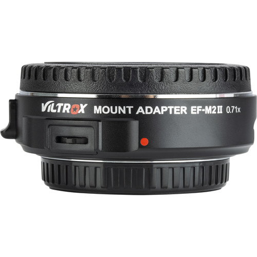 Адаптер VILTROX EF-M2 II Canon EF Lens to Micro Four Thirds Camera Mount Adapter [focal length x0.71]