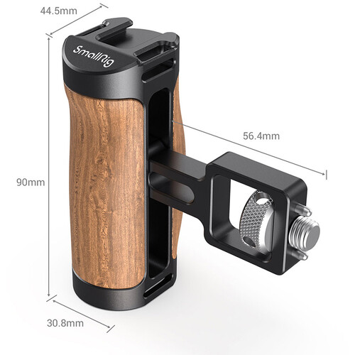 SmallRig 2914 Ручка боковая Wooden Mini Side Handle (крепление ARRI 3/8")