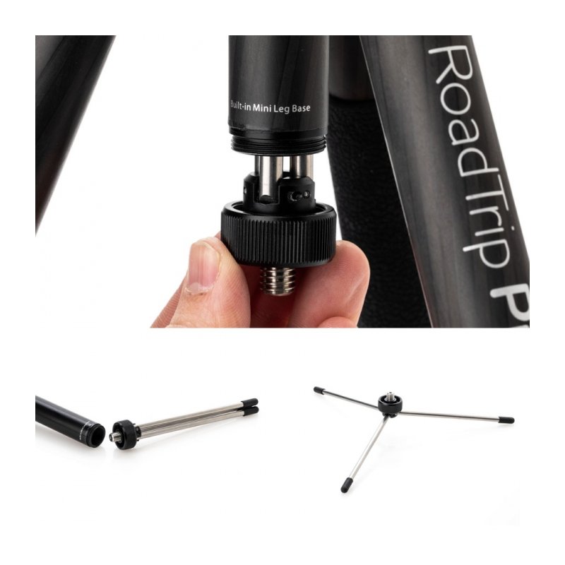 Benro MeFoto BMRTPROCBLK RoadTrip Pro Black (6 in 1) штатив/шаровая голова/монопод/карбон/цанги
