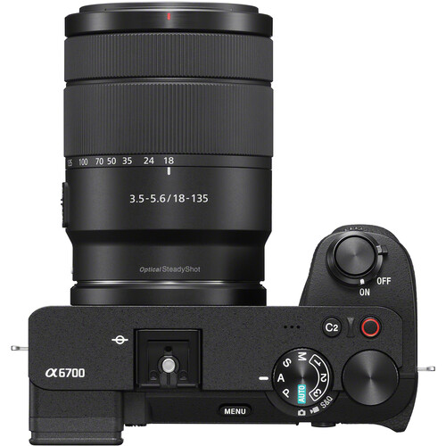 Цифровой фотоаппарат SONY Alpha A6700 Kit 18-135 (ILCE-6700LB) черный