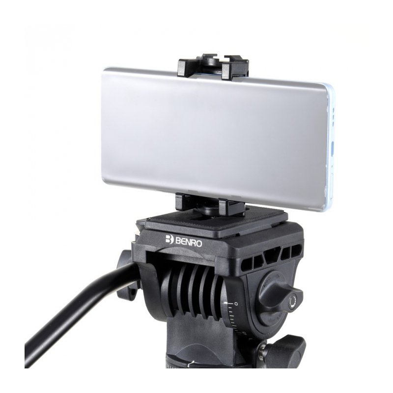 Benro T891+MH2N штатив c фото-видео головой и держателем для смартфона