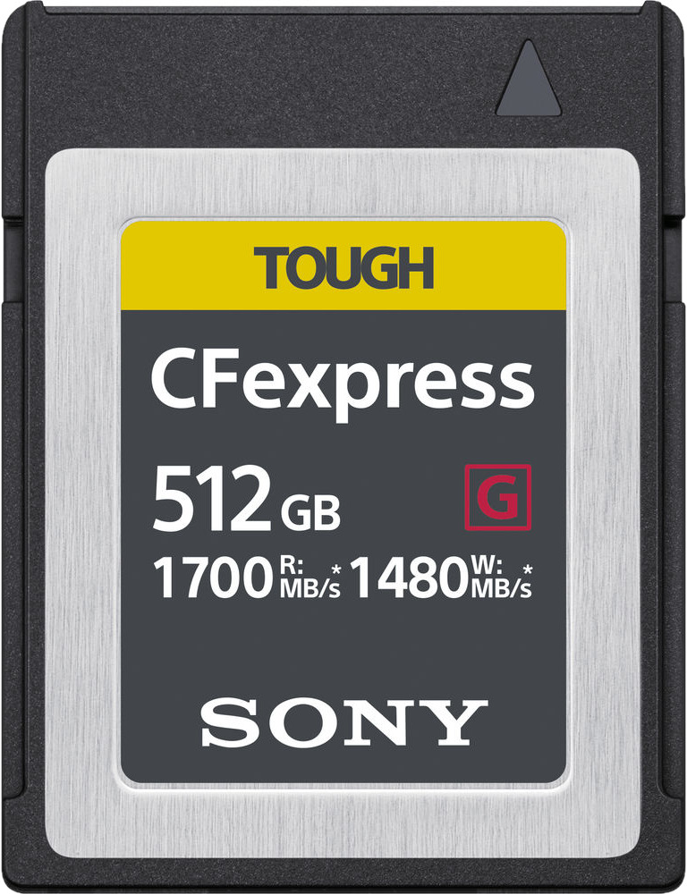 Карта памяти Sony CFexpress Type B Tough 512 ГБ (CEB-G512)