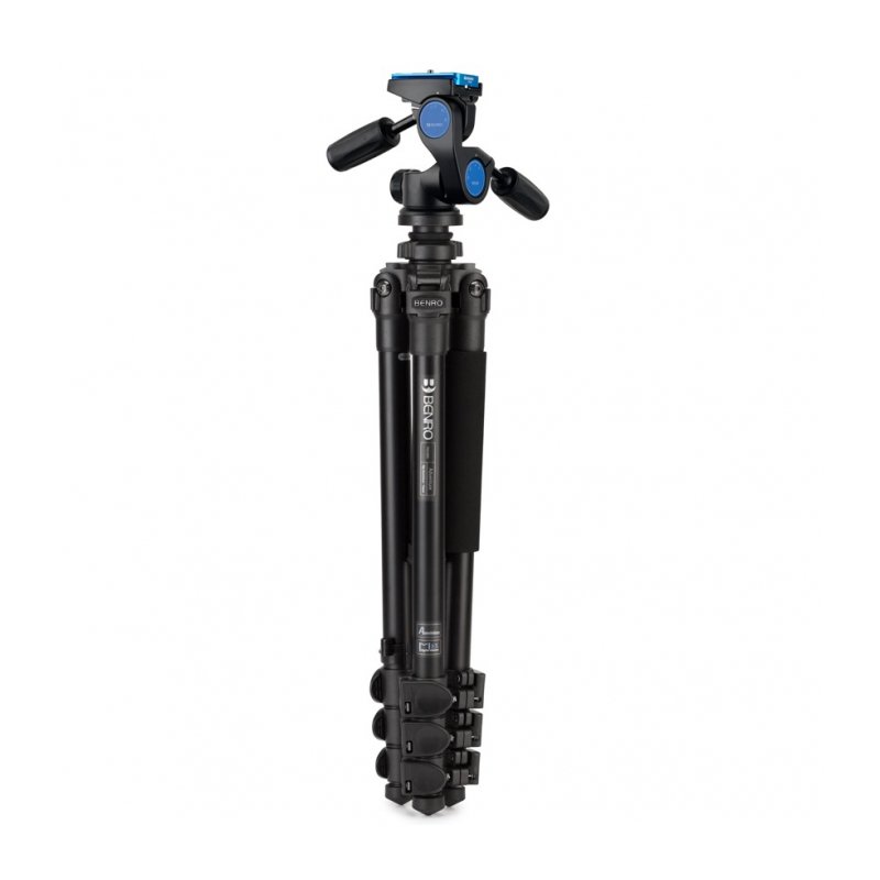 Benro TAD28AHD2A штатив Adventure c 3D головой/алюминиевый с клипсами
