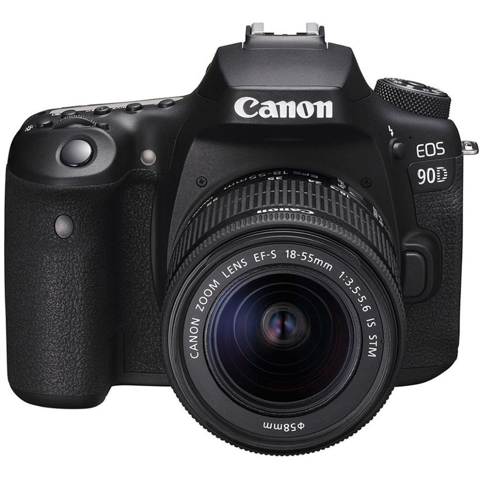 Фотоаппарат Canon EOS 90D Kit EF-S 18-55mm f/3.5-5.6 IS STM, черный