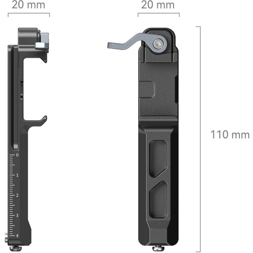 SmallRig 4196 Удлинительная вертикальная площадка для стабилизатора DJI RS 3 Mini
