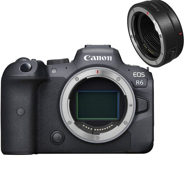 Фотоаппарат Canon EOS R6 Body + MT ADP EF-EOSR 