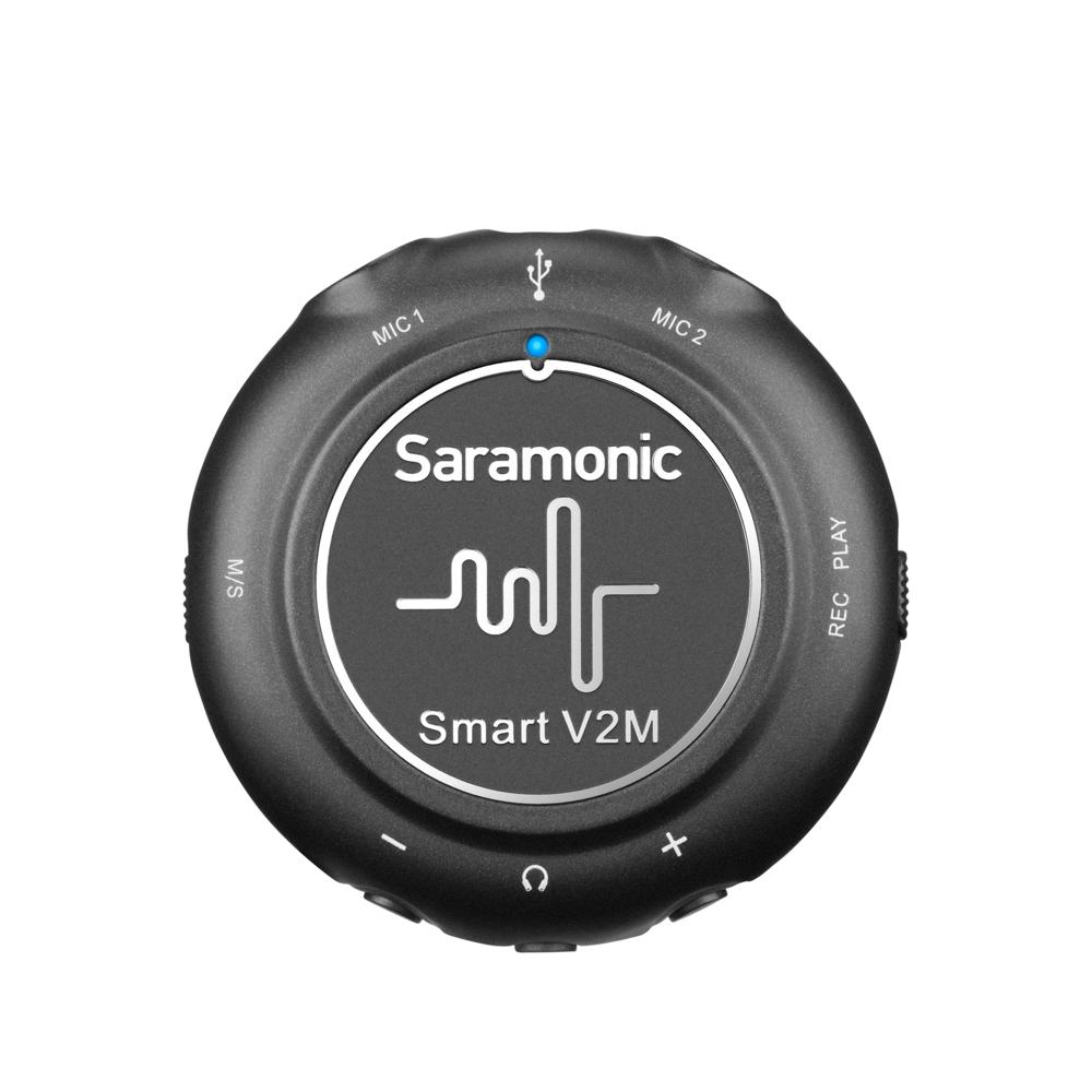 Saramonic   Smart V2M Двухканальный аудиомикшер 3.5мм для устройств Android, iOS и компьютеров с двумя входами на 3.5мм и кабелем Type-C
