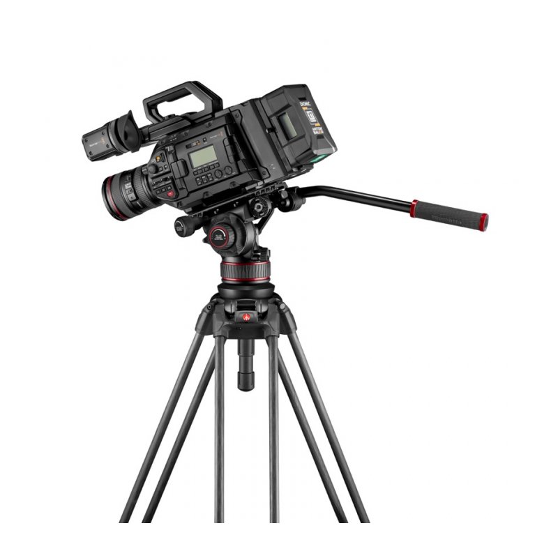 Видеоштатив Manfrotto MVK608TWINFC (штатив MVTTWINFC + голова MVH608AH) карбоновый
