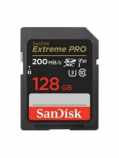 Карта памяти SanDisk Extreme Pro SDXC UHS-I Class 10 V30 200 MB/s 128GB