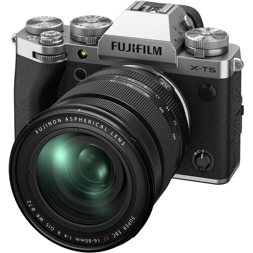 Фотоаппарат Fujifilm X-T5 Kit XF 16-80mm F4 R OIS WR Silver