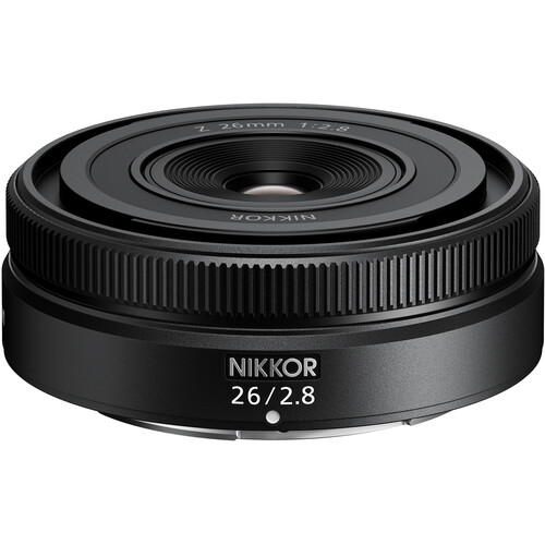 Объектив Nikon Nikkor Z 26mm f/2.8, черный
