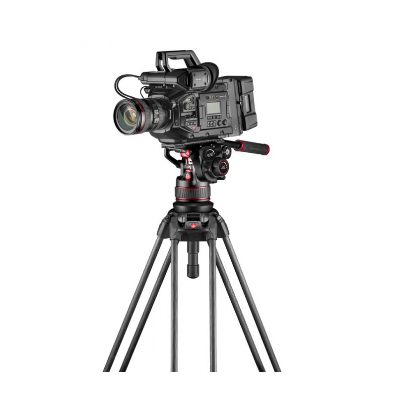 Видеоштатив Manfrotto MVK608TWINFC (штатив MVTTWINFC + голова MVH608AH) карбоновый