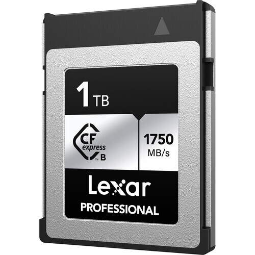 Карта памяти Lexar CFexpress Type B 1TB Professional 1750/1300 MB/s SILVER
