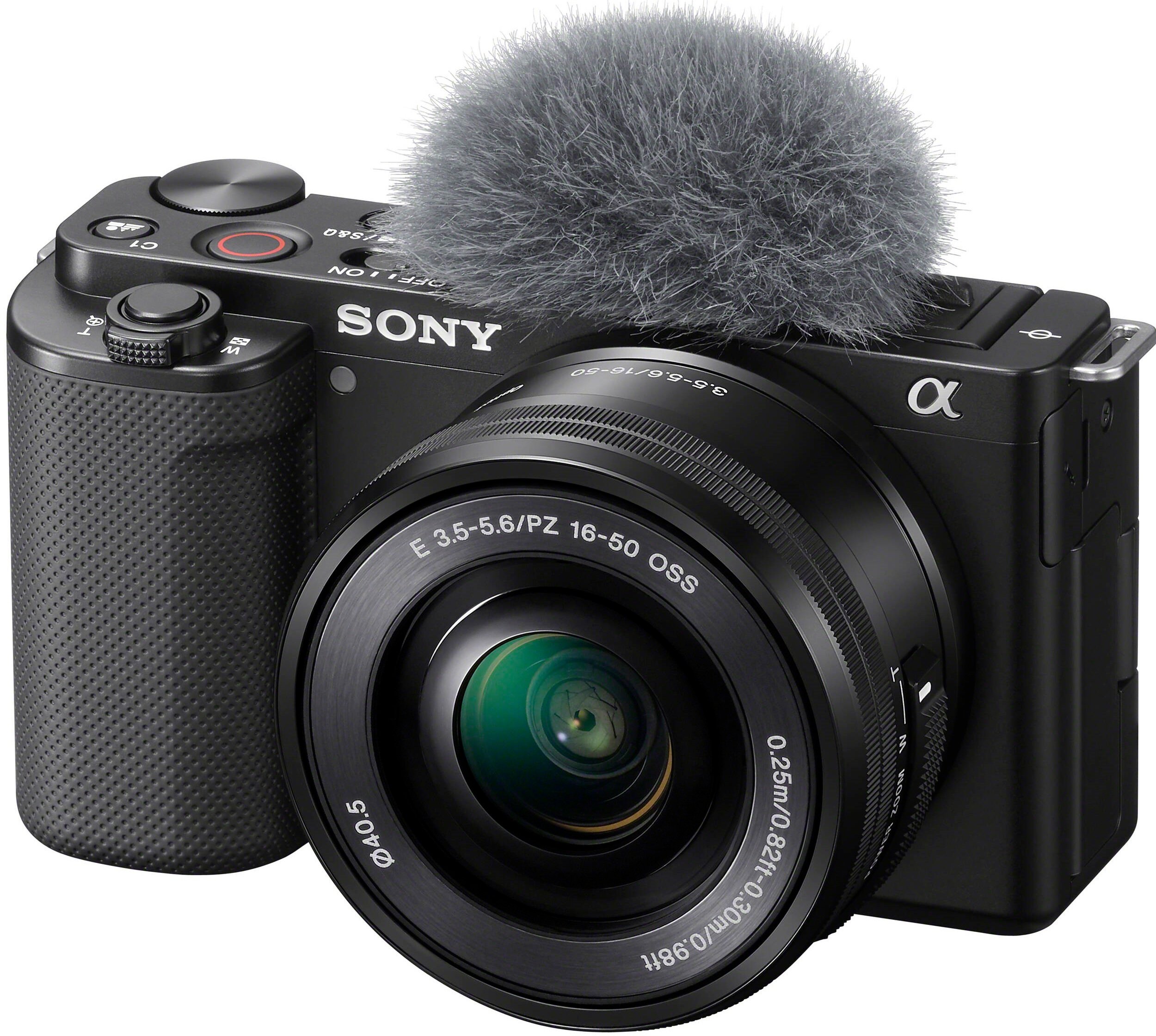 Беззеркальный фотоаппарат Sony ZV-E10 kit 16-50mm, черный