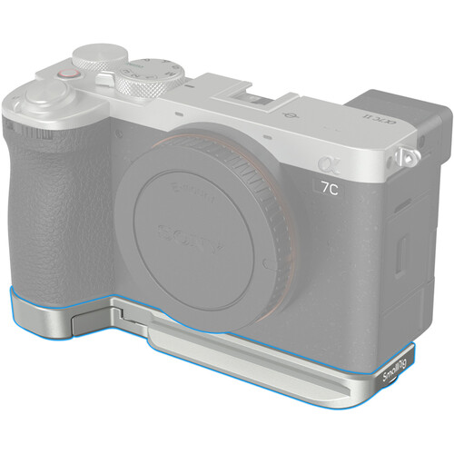 SmallRig 4439 Площадка для аксессуаров Bottom Mount Plate (серебряная) для камеры A7C II / A7CR,