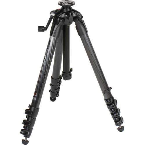 Штатив Manfrotto MT057C4-G карбон., 4/205/66,5/3,7/12 (сек/выс/слож/вес/нагр),черный