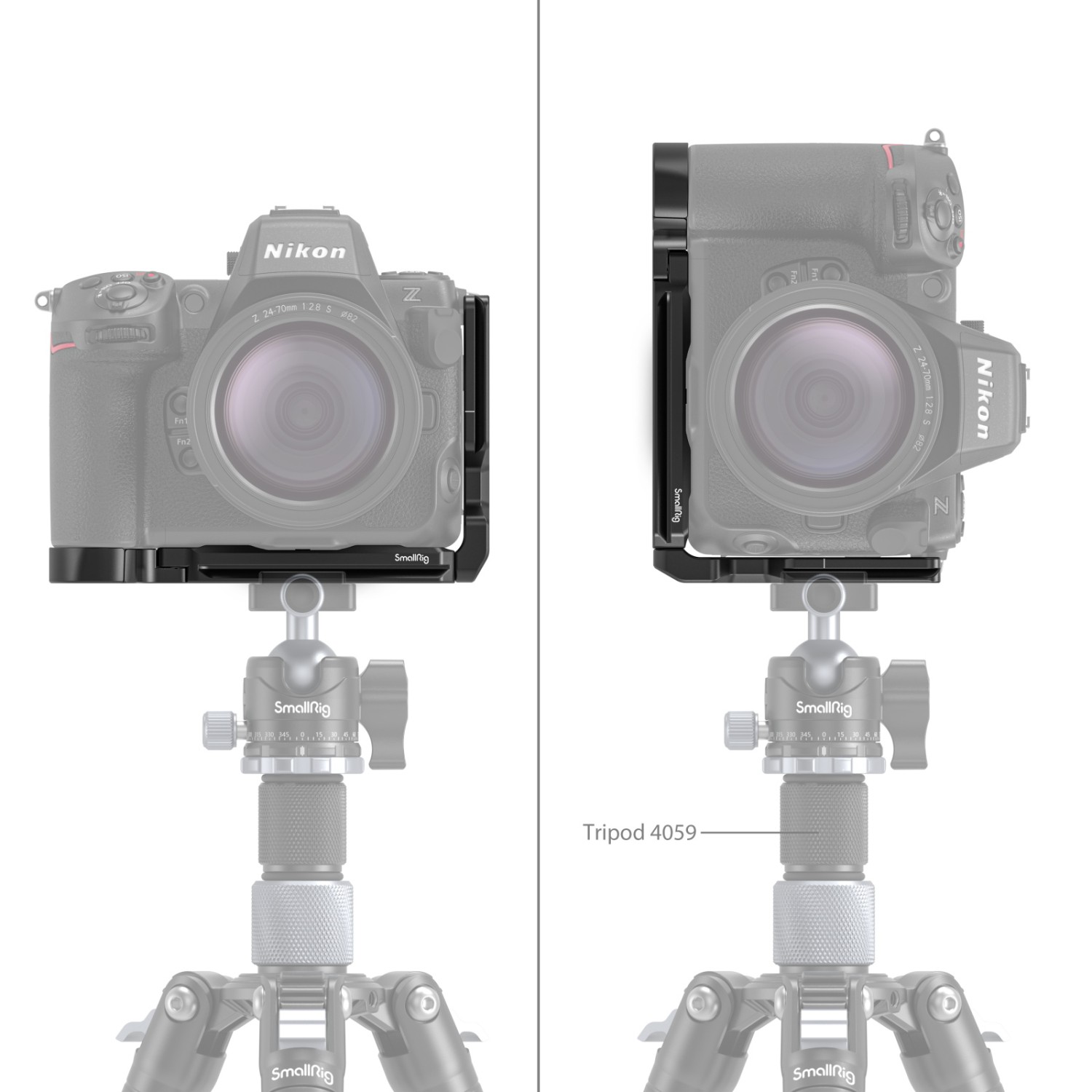 SmallRig 3942 Угловая площадка L-Bracket для камеры Nikon Z8