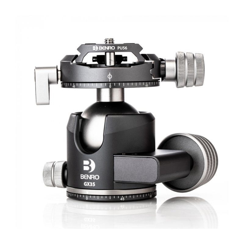 Benro GX35 шаровая голова Dual Panoramic/Arca-swiss style/35 кг