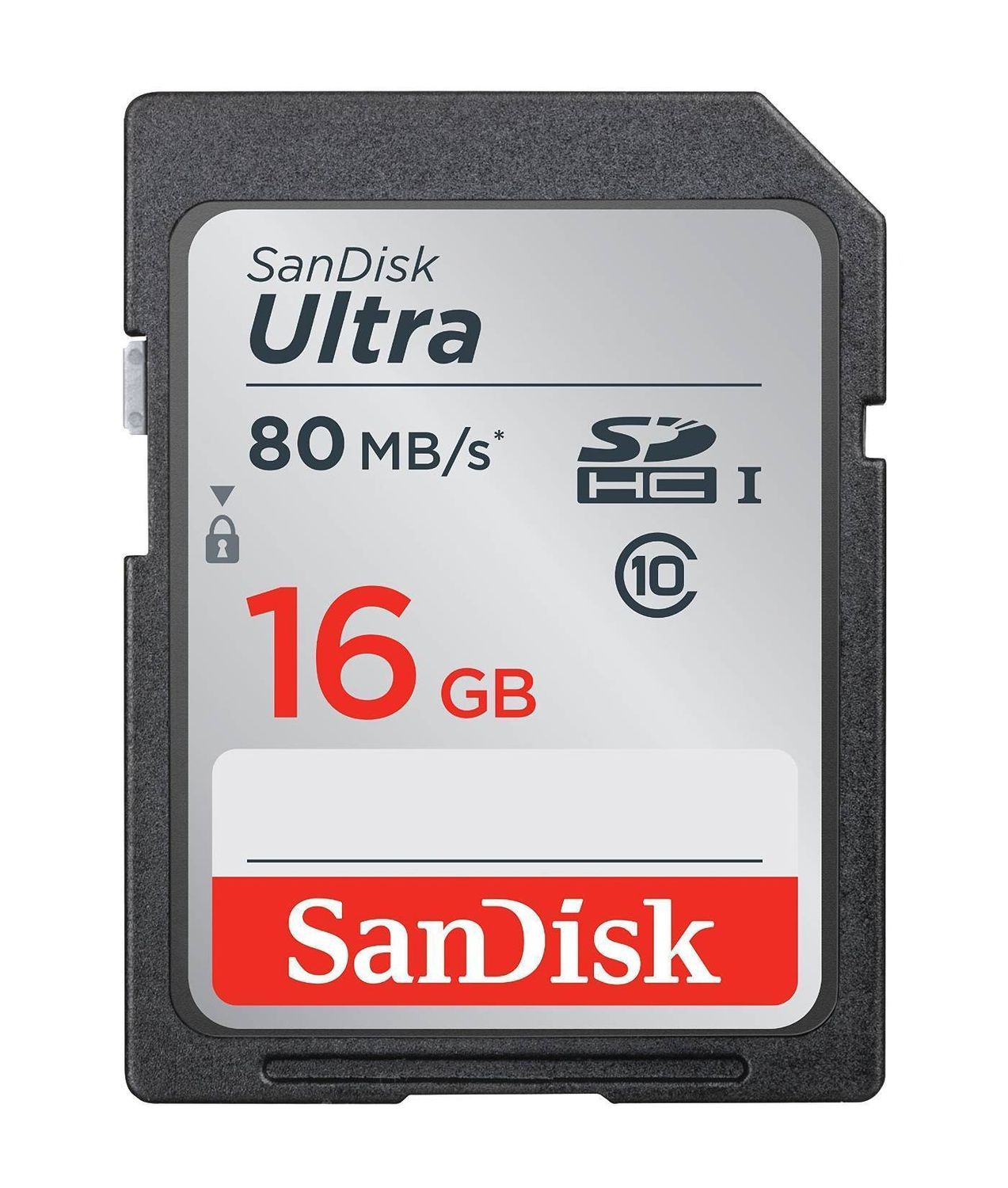 Карта памяти SanDisk Ultra SDHC UHS-I 533x Class 10 16 ГБ