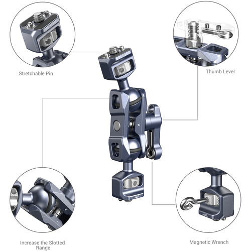 SmallRig 3873 Универсальный держатель для аксессуаров (крепление 1/4")