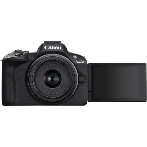 Фотоаппарат Canon EOS R50 Kit RF-S 18-45mm F4.5-6.3 IS STM, черный