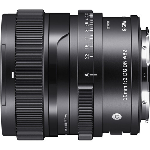 Объектив Sigma AF 20mm F/2 DG DN Contemporary L-mount