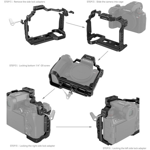 SmallRig 4022 Клетка для цифровых камер Panasonic Lumix G9II / S5II / S5IIX
