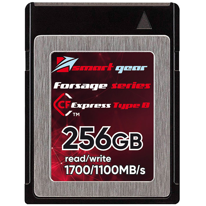 Карта памяти Smart Gear CF Express Forsage, 256GB W1100/R1700, 1000P/E cycles