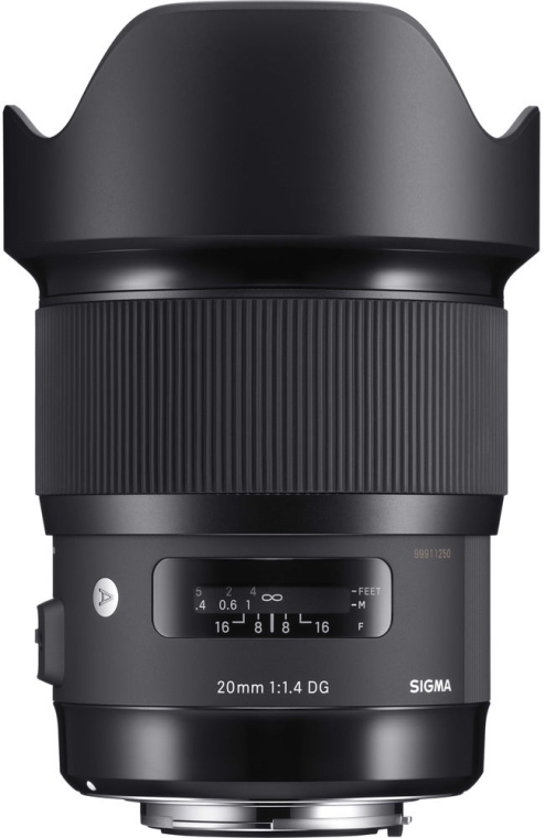 Объектив Sigma 20mm f/1.4 DG HSM Art Sony E