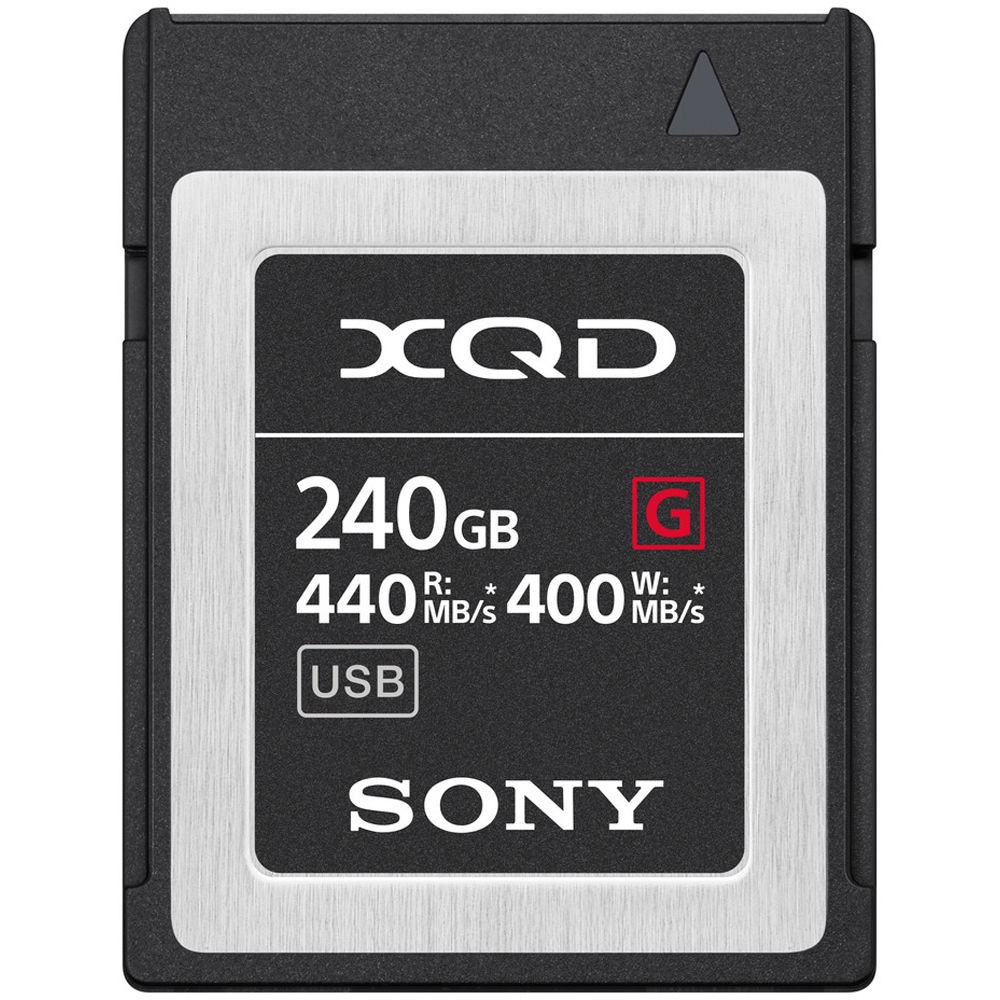 Карта памяти Sony XQD 240 ГБ, R/W 440/400 МБ/с