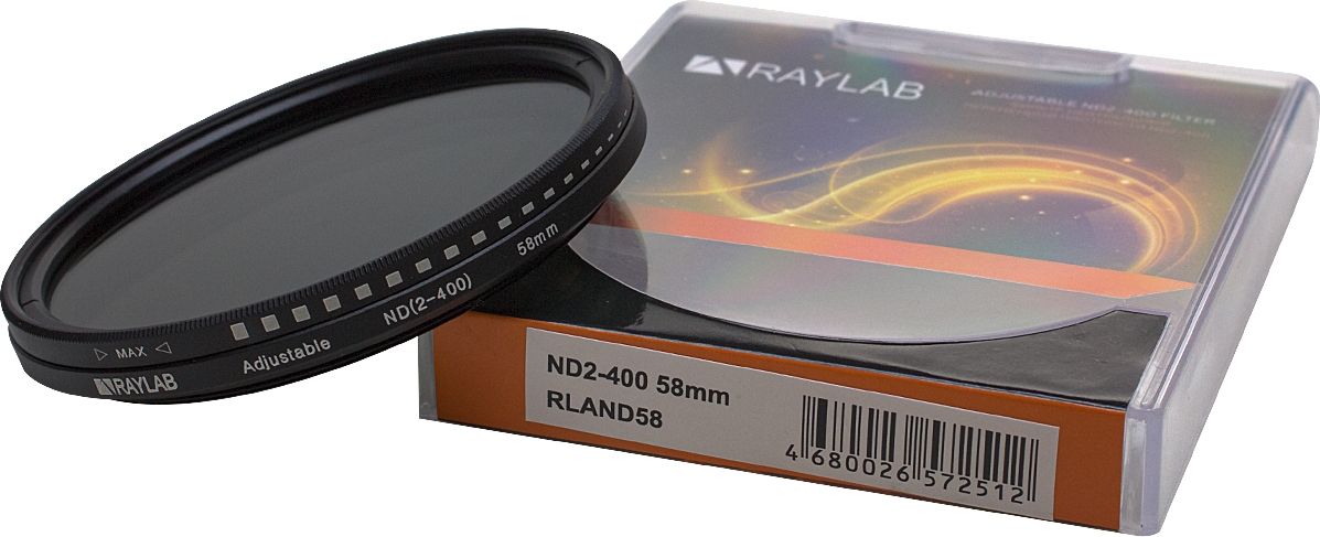 Светофильтр RayLab ND2-400 58mm