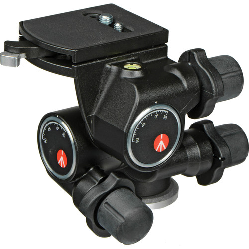 Головка трехосная редукторная Manfrotto 410 алюм. 13/1,4/5 (выс/вес/нагр) + площадка 410PL