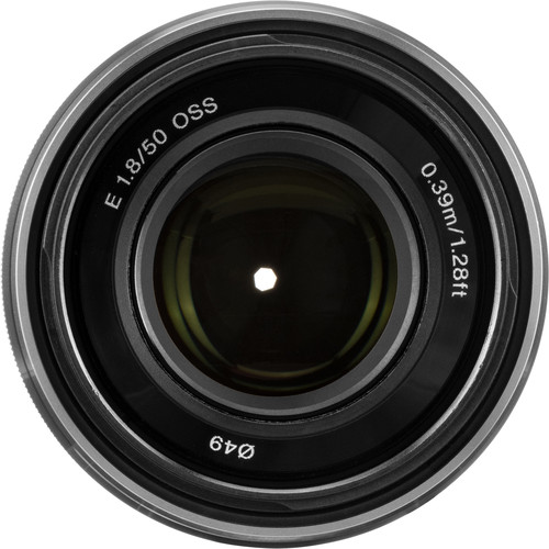 Объектив Sony 50mm f/1.8 OSS (SEL-50F18), серебристый