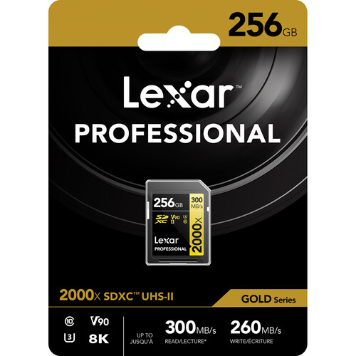 Lexar Professional 2000x SDXC UHS-II 256GB (LSD2000256G-BNNNG)