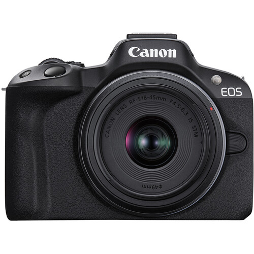 Фотоаппарат Canon EOS R50 Kit RF-S 18-45mm F4.5-6.3 IS STM, черный